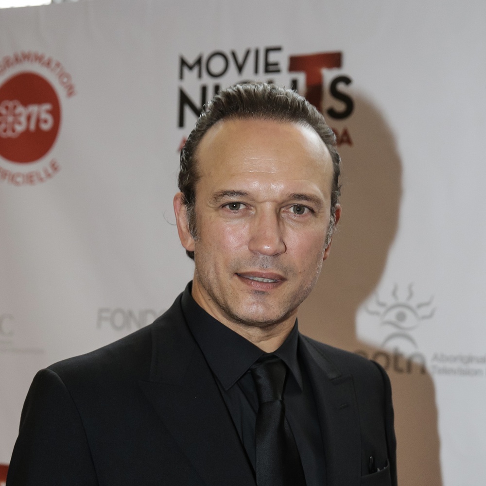 Sur le tapis rouge du film Hochelaga, Terre des âmes