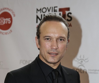 Sur le tapis rouge du film Hochelaga, Terre des âmes