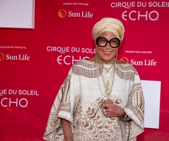 Tapis rouge du spectacle Echo du Cirque du Soleil