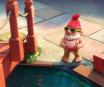 Une scène du film Gnomeo and Juliet