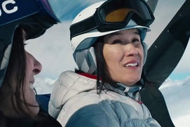 Une scène du film Downhill