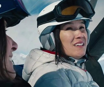 Une scène du film Downhill
