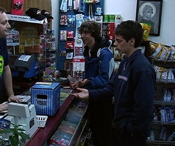 Scène du film À l'ouest de Pluton