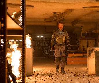Une scène du film Terminator: Genisys