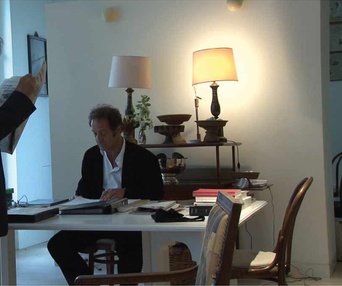Une scène du film Pater