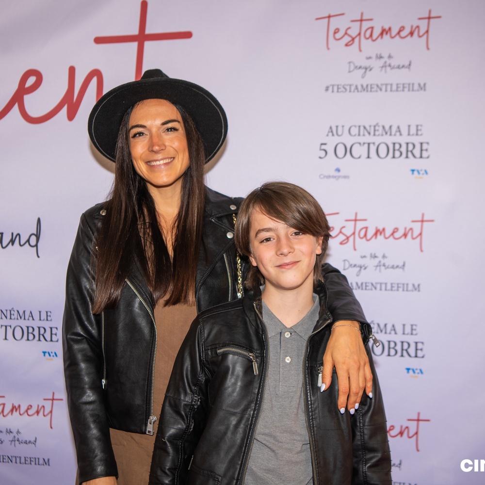 Tapis rouge du film Testament