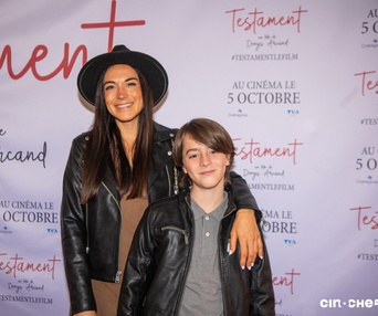 Tapis rouge du film Testament