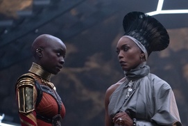 Une scène du film Black Panther: Wakanda Forever Une scène du film Black Panther: Wakanda Forever