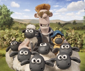 Une scène du film Shaun the Sheep