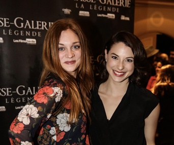 Sur le tapis rouge du film Chasse-Galerie : La légende