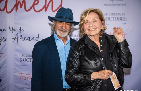 Tapis rouge du film Testament