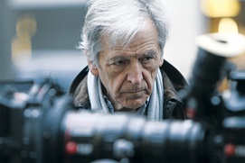 Sur le plateau du film Le capital