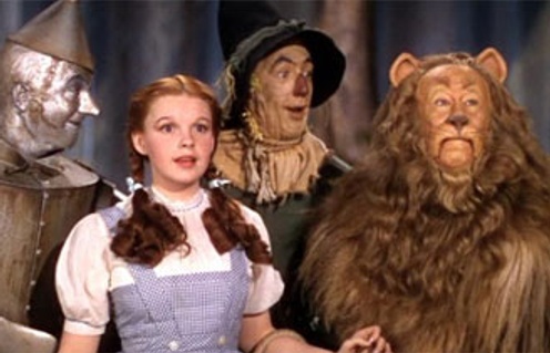 Une scène du film The Wizard of Oz