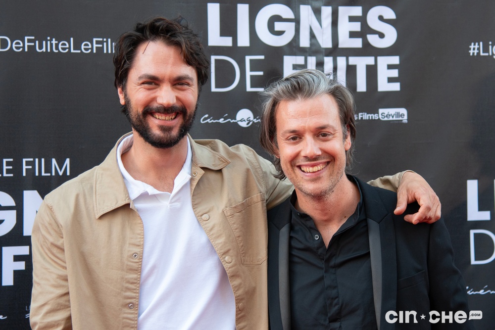 Sur le tapis rouge du film Lignes de fuite