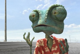 Une scène du film Rango Une scène du film Rango