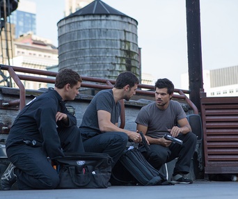 Une scène du film Tracers