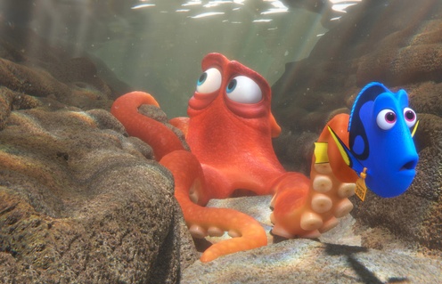 Une scène du film Finding Dory
