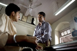 Scène du film Slumdog Millionaire Scène du film Slumdog Millionaire