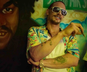 Une scène du film Spring Breakers