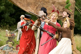 Une scène du film Austenland