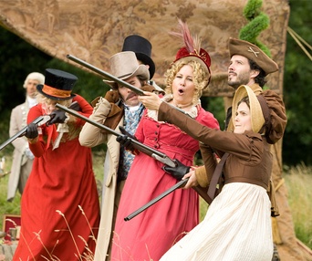 Une scène du film Austenland
