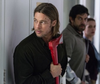 Une scène du film World War Z