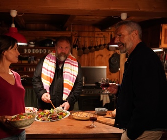 Une scène du film Les choses simples