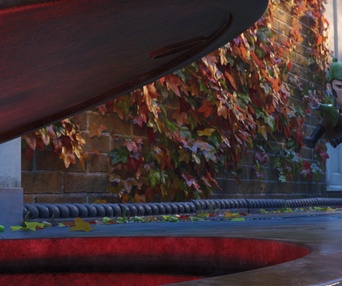 Une scène du film Sherlock Gnomes