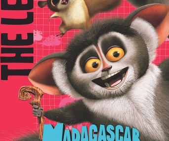 Affiche américaine du film Madagascar