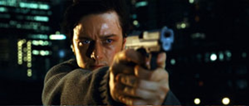 James McAvoy dans le film Recherché