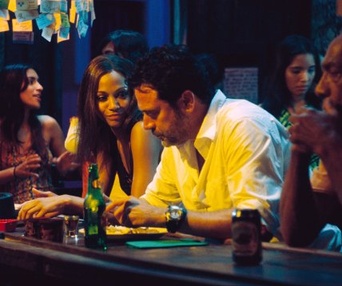 Une scène du film The Losers