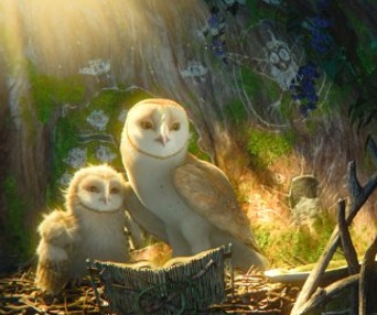 Une scène du film Legend of the Guardians: The Owls of Ga'Hoole