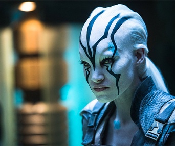 Une scène du film Star Trek Beyond