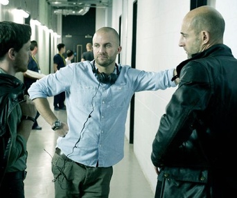 Sur le plateau du film Welcome to the Punch