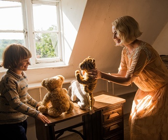 Une scène du film Goodbye Christopher Robin