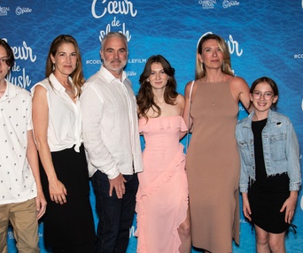 Images de la première du film Coeur de slush