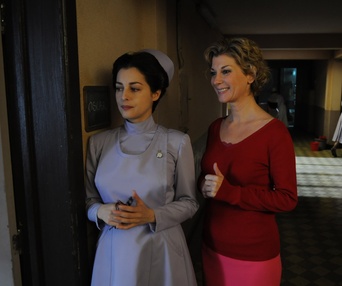 Une scène du film Oscar et la dame rose