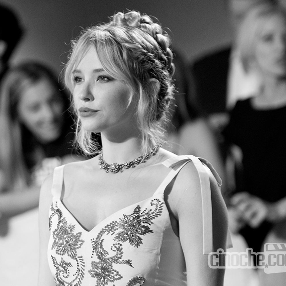 Sur le tapis rouge du film The Magnificent Seven