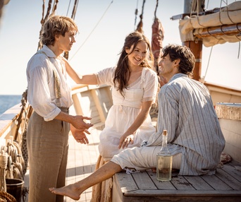 Une scène du film Le Comte de Monte-Cristo