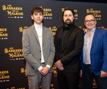 Première du film Les barbares de la Malbaie