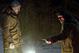 Une scène du film The Grey