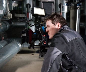 Sur le plateau du film The Apparition