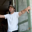 Kevin Costner et Zack Snyder sur le plateau de Man of Steel