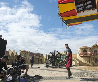 Une scène du film Thor: Ragnarok
