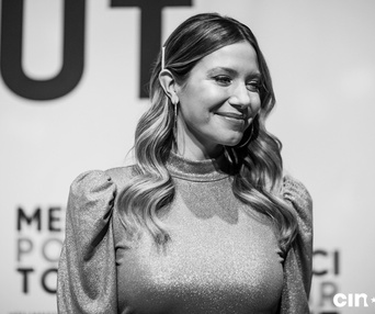 Sur le tapis rouge du film Merci pour tout