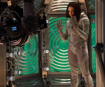 Sur le plateau du film Ant-Man and the Wasp