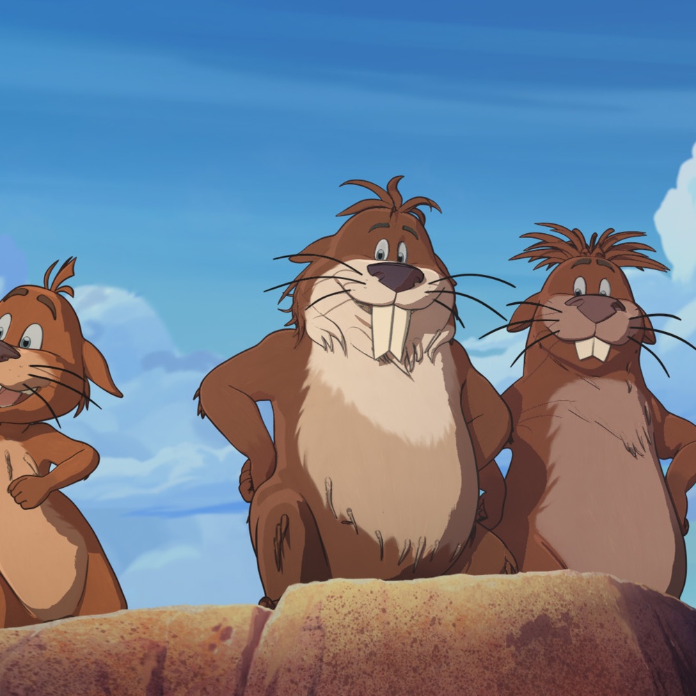 Une scène du film Yakari, la grande aventure