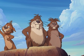 Une scène du film Yakari, la grande aventure Une scène du film Yakari, la grande aventure