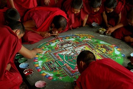 Une scène du film Samsara