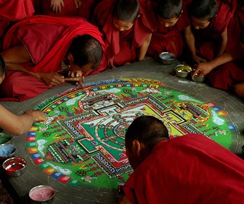 Une scène du film Samsara
